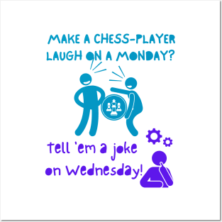 Chess and Jokes Posters and Art